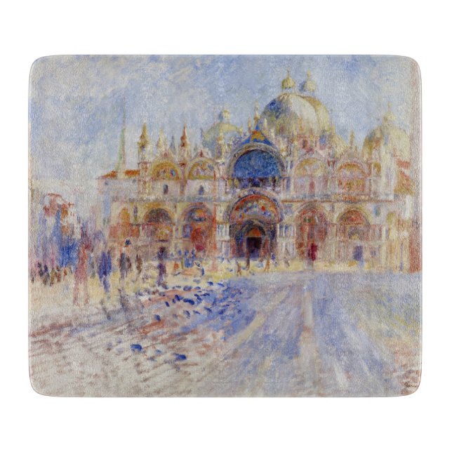 Planche À Découper Carré Saint-Marc, Venise (Piazza San Marco) (Devant)