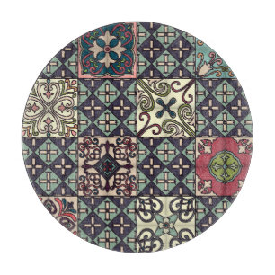 Planche À Découper Carreaux portugais : Talavera Style sans couture