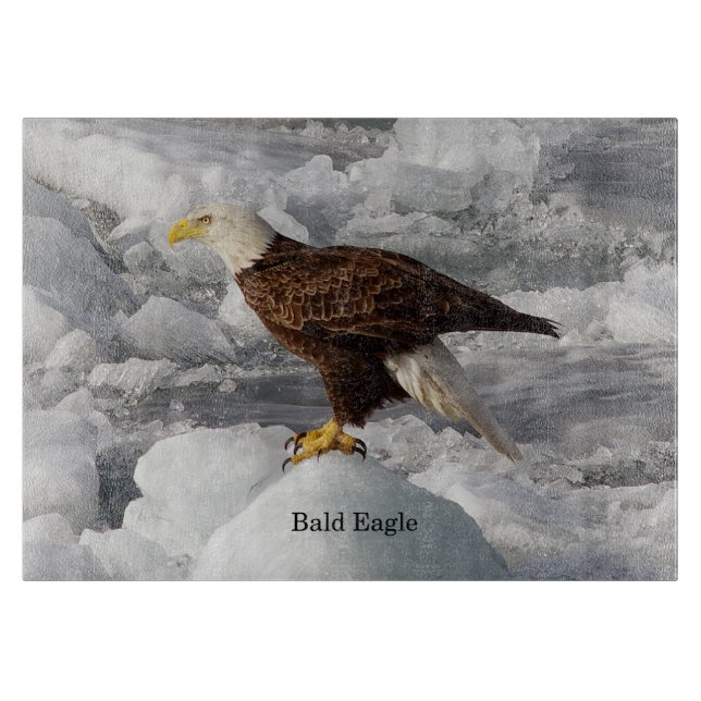 Planche À Découper Carte à découper Bald Eagle (Devant)