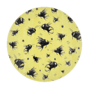 Planche À Découper Carte à découper d'abeilles inspirée de la nature