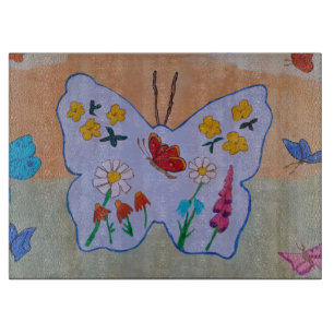Planche À Découper Carte à découper de rêve papillon