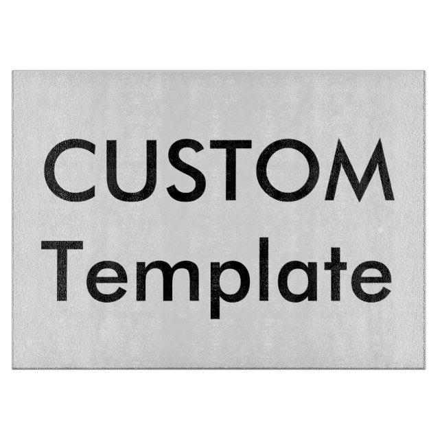 Planche À Découper Carte à découper en verre personnalisée 15 po x 11 (Devant)