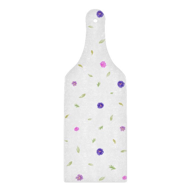 Planche À Découper Carte à découper florale - Cadeau romantique pour  (Devant)