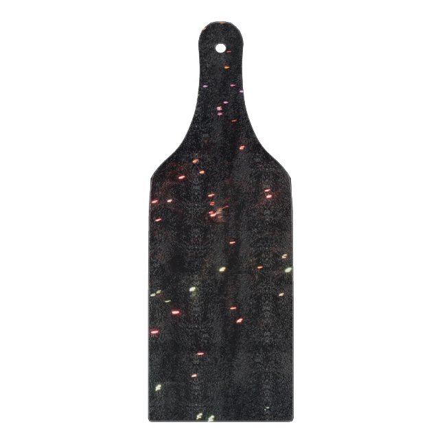 Planche À Découper Carte coupe Fireworks (Devant)