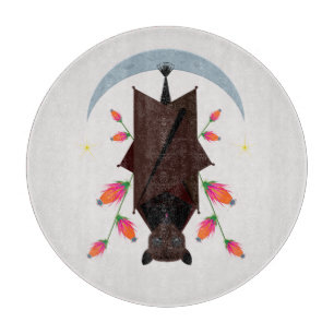 Planche À Découper Carte de coupe en verre Fox volant