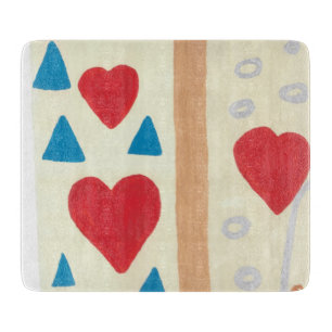 Planche À Découper Carte de découpage de chemin d'amour