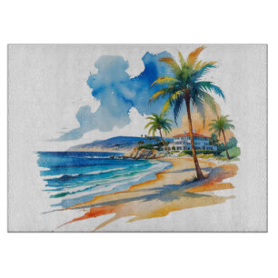 Planche À Découper Carte de découpe Abstraite