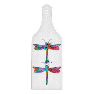 Planche À Découper Carte de découpe de libellules électriques