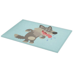 Planche À Découper Carte de découpe de loup de cartons très célèbre