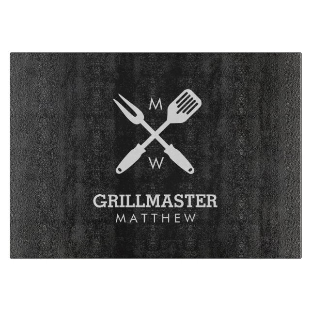 Planche À Découper Carte de découpe Grillmaster personnalisée (Devant)
