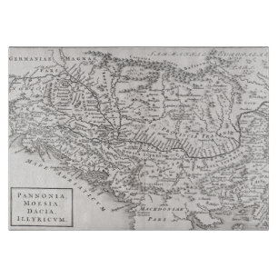 PLANCHE À DÉCOUPER CARTE : PANNONIA