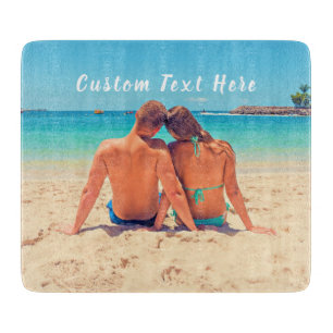 Planche À Découper Carte photo personnalisée Vos photos et votre text