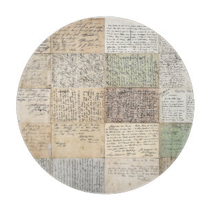 Planche À Découper Cartes postales anciennes Arrière - plan Vintage f