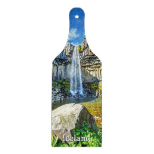 Planche À Découper Cascade de Svartifoss, Islande