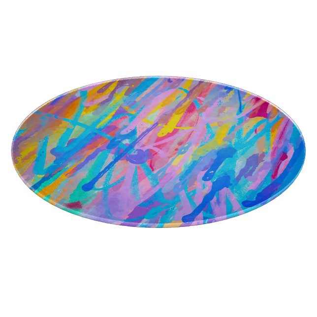 Planche À Découper Cascade vibrante (Coin)