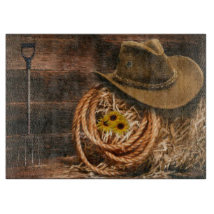 Planche À Découper Casquette Cowboy