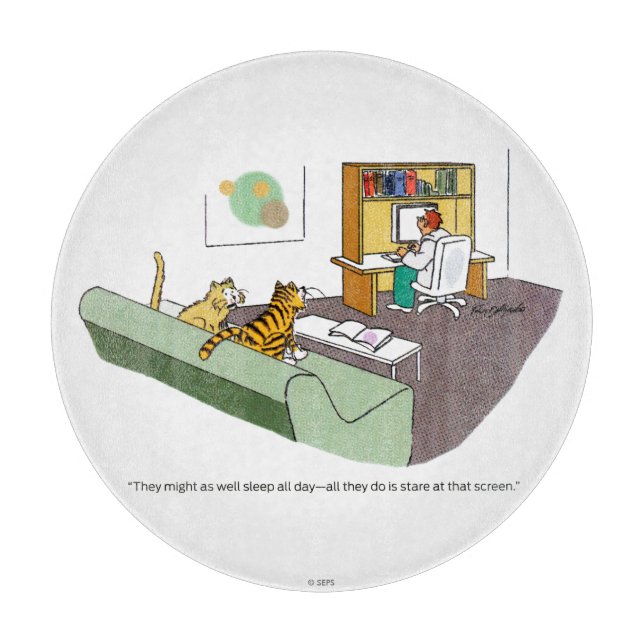 Planche À Découper Cat Talk (Devant)