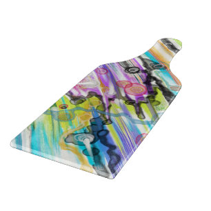 PLANCHE À DÉCOUPER CATÉGORIE CINQ ÉCHANTILLONNEMENT ART CONCEPTION AB