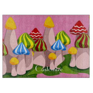 Planche À Découper Cathédrale des champignons magiques Thunder_Cove