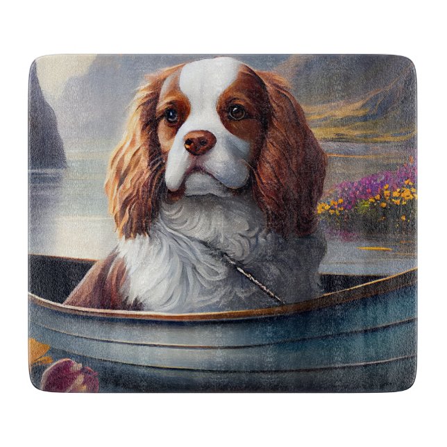 Planche À Découper Cavalier King sur un Paddle : Une Aventure Scéniqu (Devant)