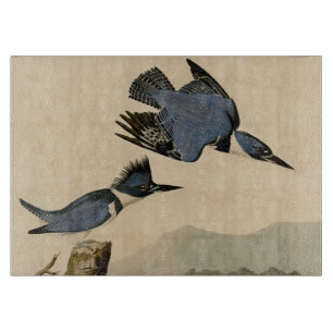 Planche À Découper Ceinture d'Audubon Martin-Pêcheur Oiseaux Nature V
