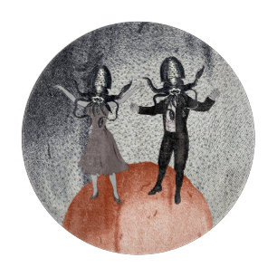 Planche À Découper Célébration de la danse Alien