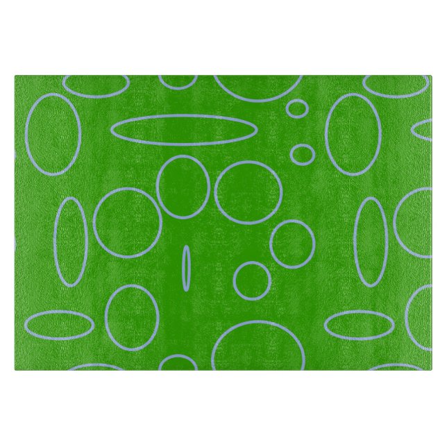 Planche À Découper Cercles verts (Devant)