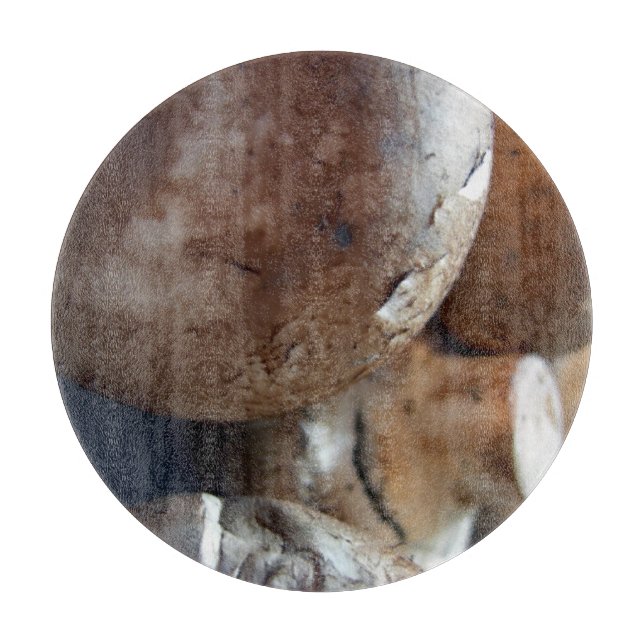 Planche À Découper Champignons Crimini (Devant)