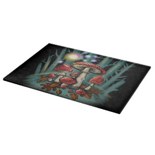 Planche À Découper Champignons des tabourets