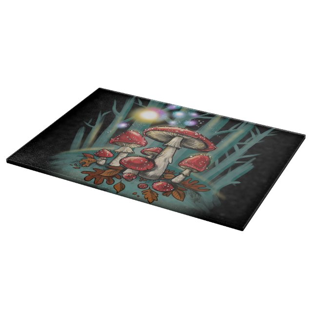 Planche À Découper Champignons des tabourets (Coin)