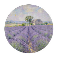 Champs de Lavande Provence Cottage Impressionniste
