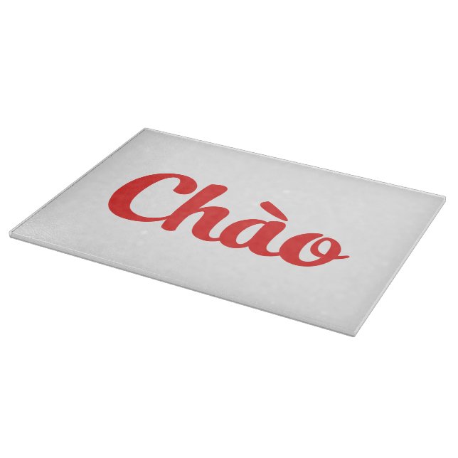 Planche À Découper Chào / Hello ~ Vietnam / Vietnamien / Tiêt Viêt (Coin)