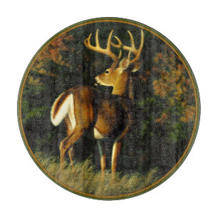 Planche À Découper Chasse aux cerfs de Virginie