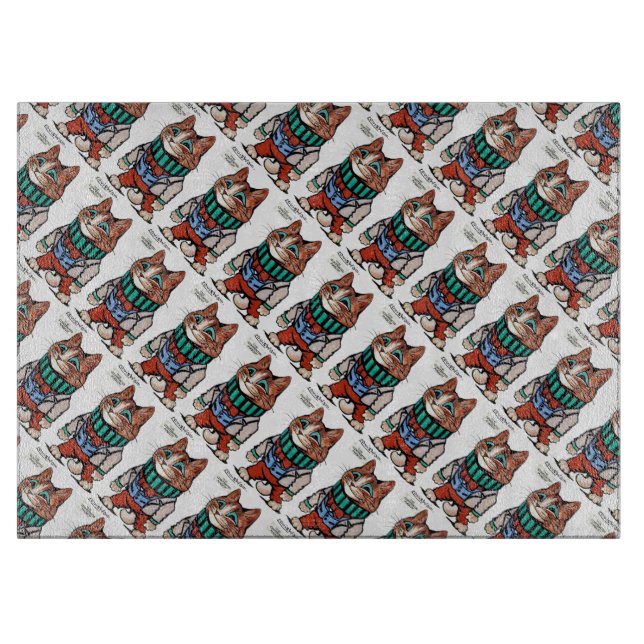 Planche À Découper Chat boy, Louis Wain (Devant)