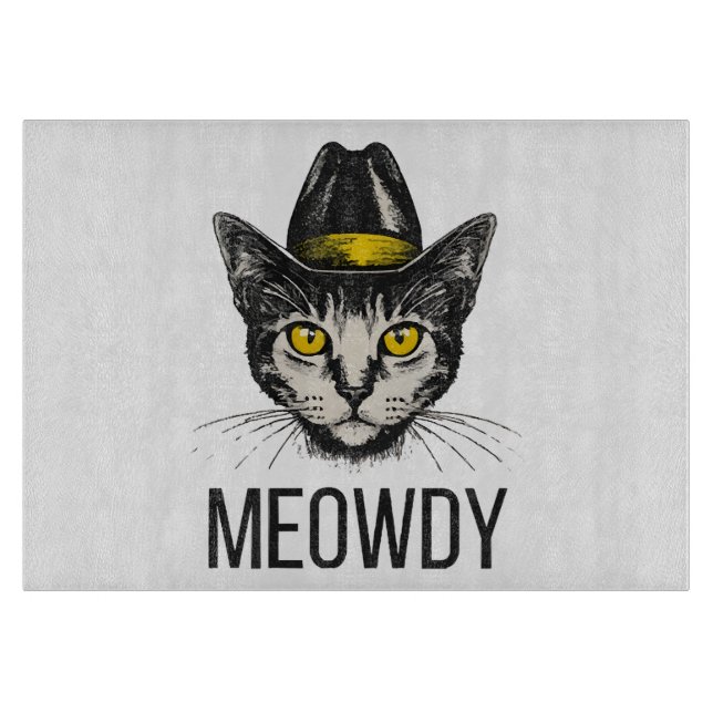 Planche À Découper Chat Drôle de Miaou (Devant)