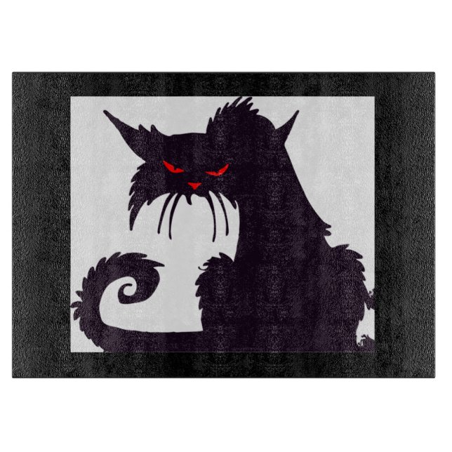 Planche À Découper Chat noir (Devant)