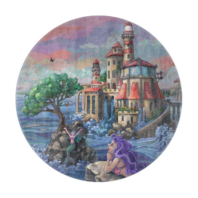 Planche À Découper Château de la Sirène (Devant)