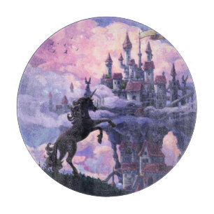 Planche À Découper Château Licorne