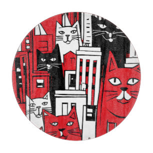Planche À Découper Chats à New York