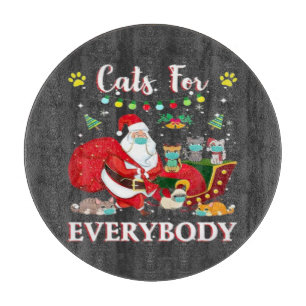 Planche À Découper Chats Tous Noël