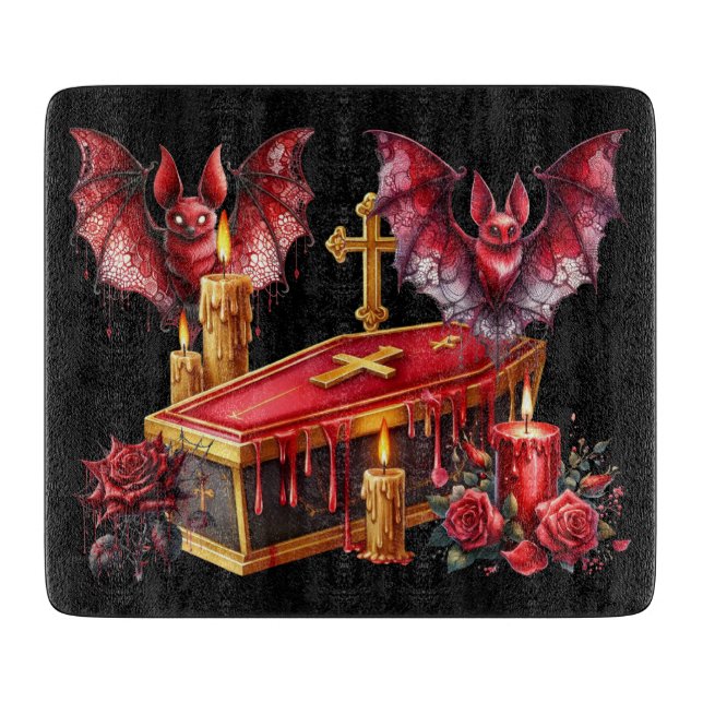 Planche À Découper Chauves-souris vampires (Devant)