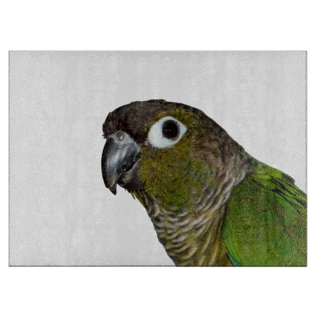 Planche À Découper Cheeked vert Conure (Devant)