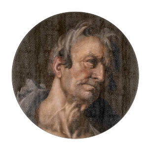 Planche À Découper Chef d'un vieil homme par Abraham Bloemaert