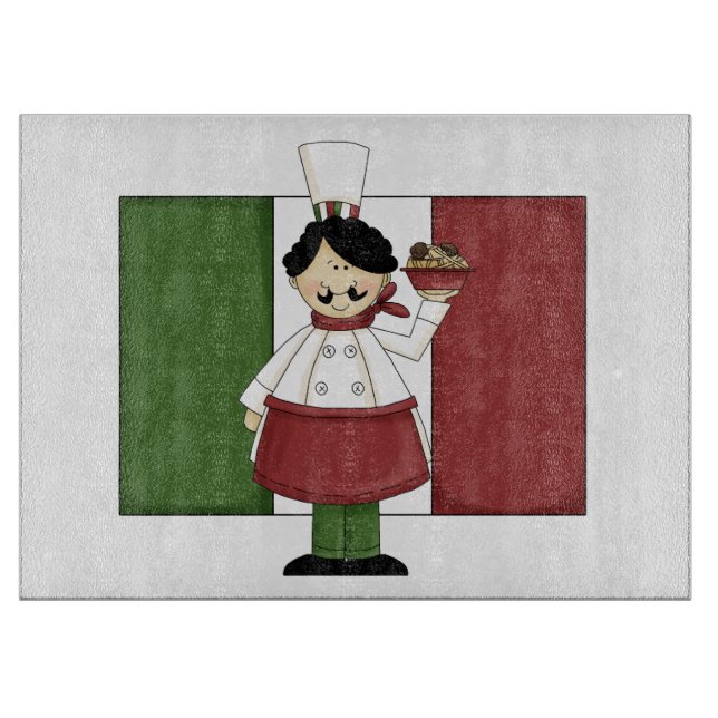Planche À Découper Chef italien #3 (Devant)