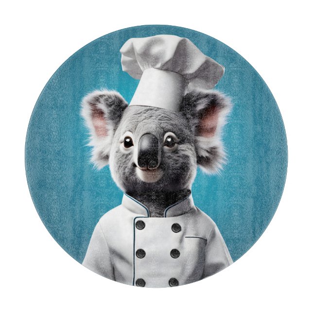 Planche À Découper Chef Koala (Devant)
