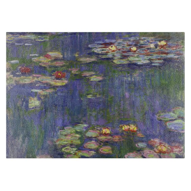 Planche À Découper Chefs-d'œuvre de Nymphéas de Monet (Devant)