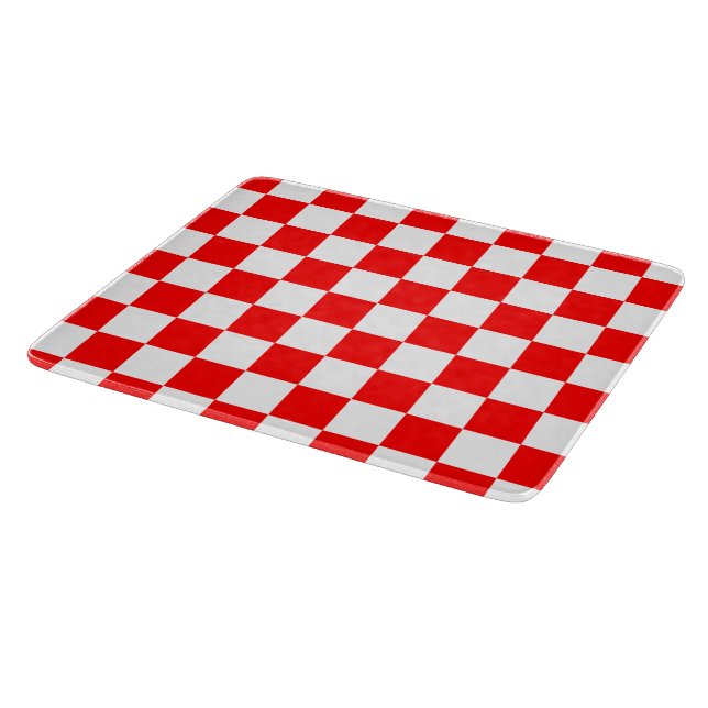 Planche À Découper Chèques blancs rouges croates (Coin)