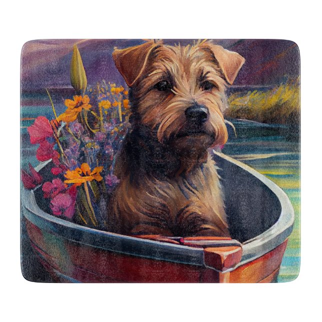 Planche À Découper Chesapeake sur une pagaie : une aventure Pittoresq (Devant)