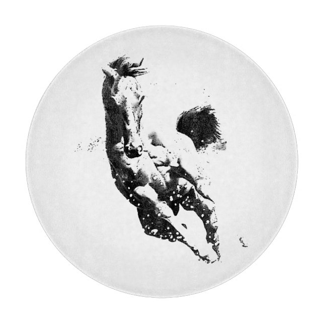 Planche À Découper Cheval de course (Devant)