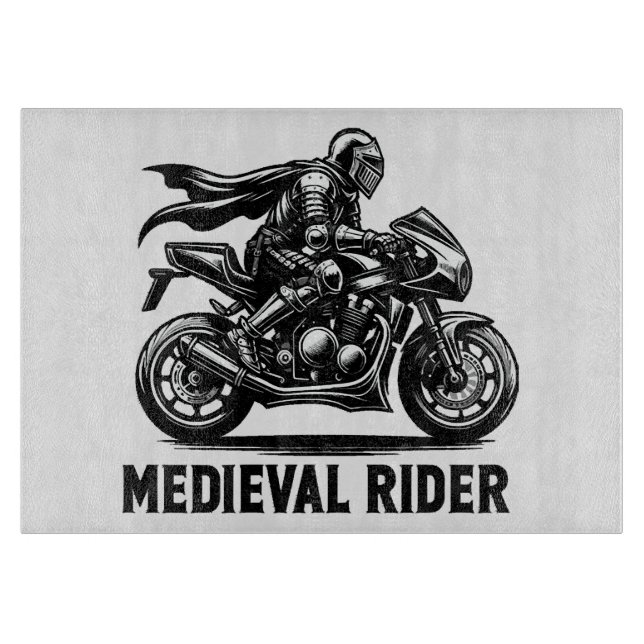 Planche À Découper Chevalier médiéval (Devant)